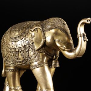 2-elephant-with-raised-trunk