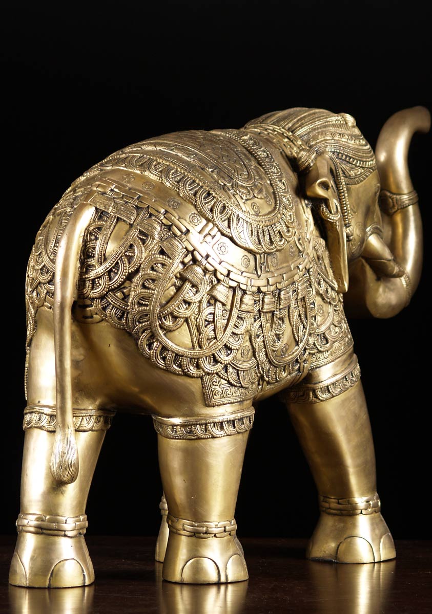 8-elephant-with-raised-trunk
