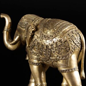 9-elephant-with-raised-trunk