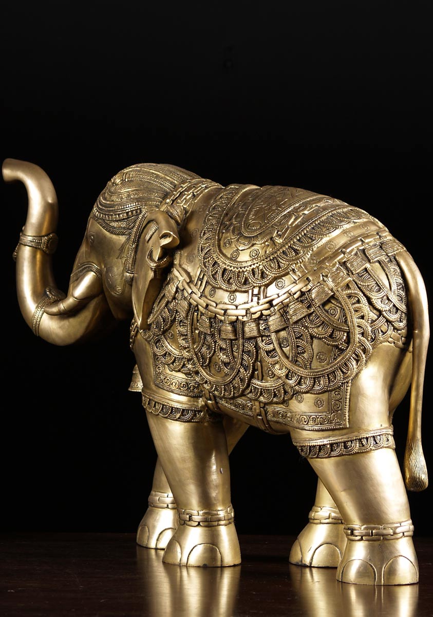 9-elephant-with-raised-trunk