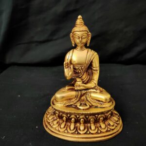 Brass Buddha Sitting 5 Inch