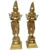 Pair Of Decorative Showpice Of Brass Deep Laxmi