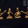 Brass Musician Figure 4 Inch