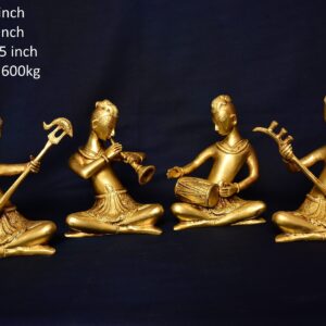 Brass Musician Figure 6 Inch