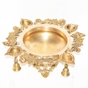 Urli With Decorative Design 13 Inch