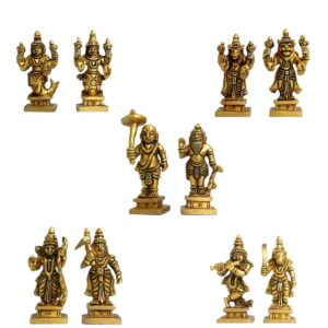 Dashavataram -Ten Incarnations/Avatars Of Lord Vishnu