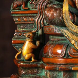 6-Ganesh-With-Rat-Arch-Brass-Statue