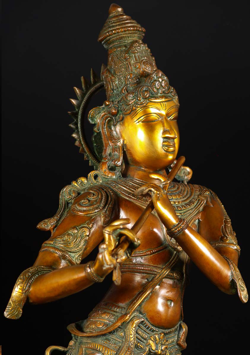 6-gopal-krishna-brass-statue