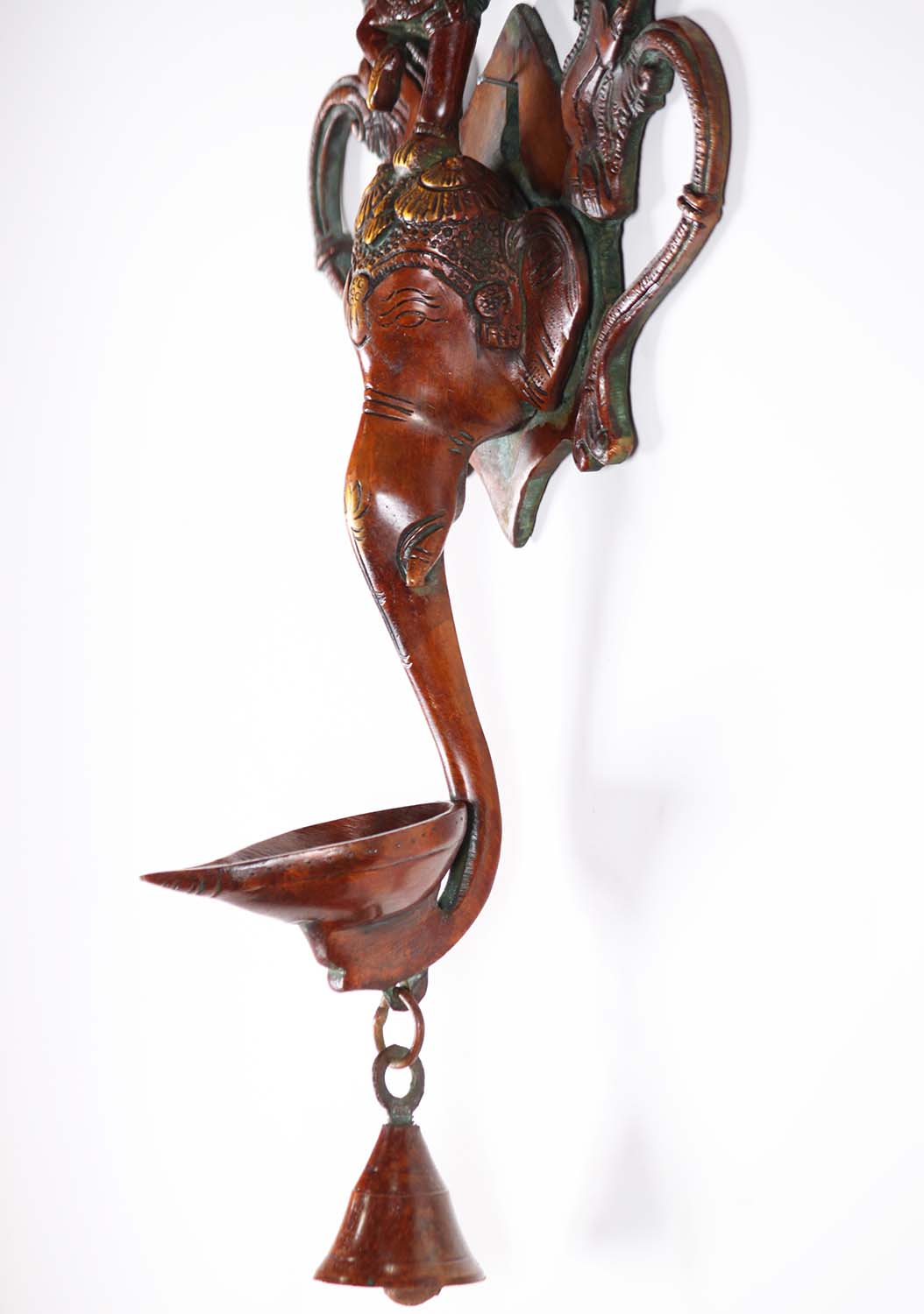 7-Brass-Ganesh-&-Elephant-Oil-Lamp