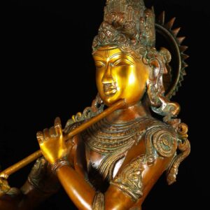 7-gopal-krishna-brass-statue