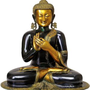 Brass Buddha Sitting 18 Inch