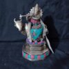 Brass Krishna With Cow 5 Inch