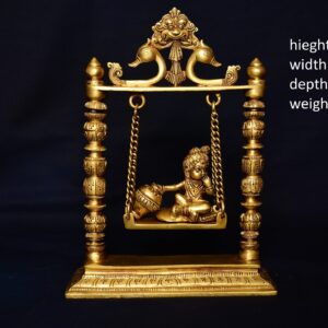 Brass Krishna | Bal Gopal Jhula | Swing 10 Inch