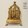 Brass Ram Darbar 13 Inch