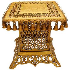 Brass Table Furniture For Home Decor Height 15 Inch