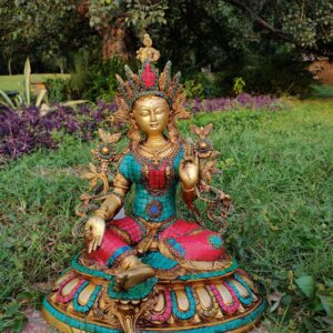 Brass Tara Sitting 18 Inch