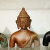 Brass buddha bust antique 6 inch